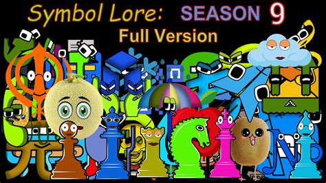 Symbol Lore Season 9 Full Version All Parts Numberalphabet Lore