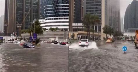 Dubai Bajo El Agua Tras Intensa Tormenta Reporte De Inundaciones