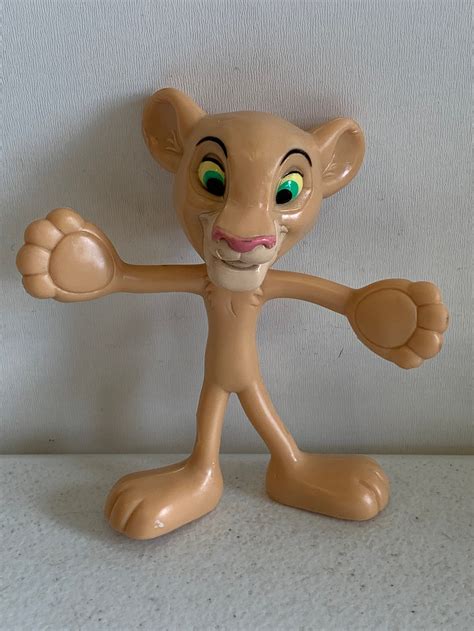 Vintage Disney Simba Toy Figure Lion King Simba Bendable Toy Etsy