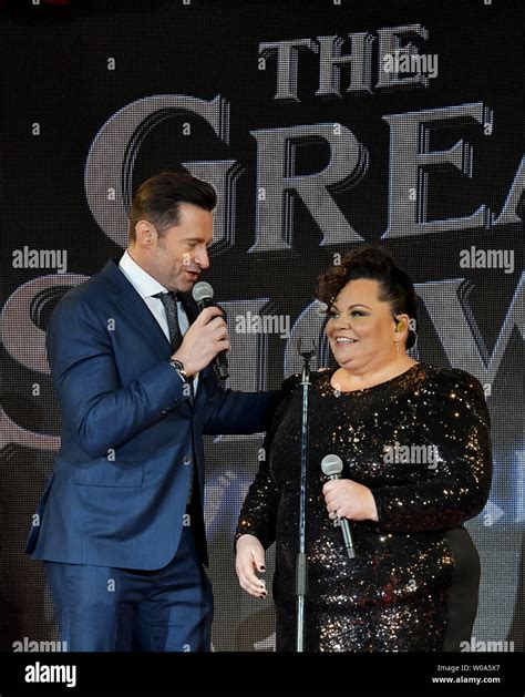 Actor Hugh Jackmanl And Actress Keala Settle Attend The Japan Premiere For The Film The