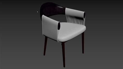 Trussardi Casa Larzia Chair D Model D Model Cgtrader