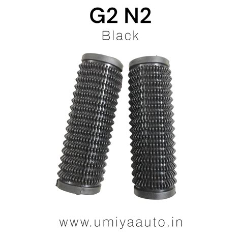 Handle Grip Cover G2 N2 Black For All Bikes And Ev Scooters Umiya Krupa