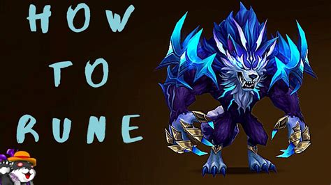 How To Rune 2a Vigor Water Werewolf And How To Counter Summoners War