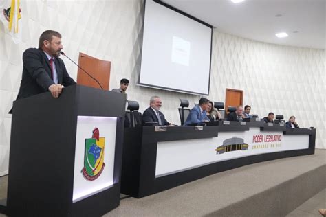 Acompanhe os discursos em tribuna dos Vereadores de Chapadão do Sul na