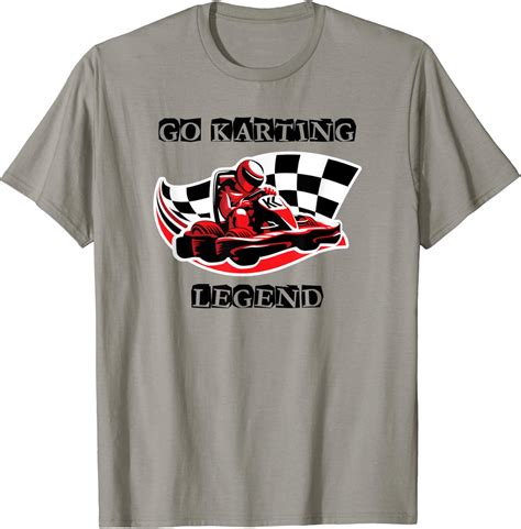 Kart Racing T Shirt Go Karting Legend Karts Pilots T T Shirt