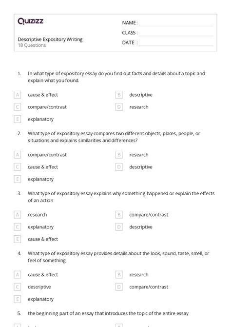 50 Editing Worksheets For 6th Class On Quizizz Free And Printable