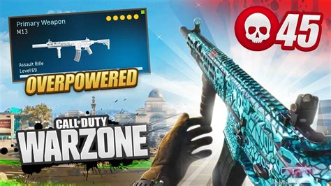 Overpowered M Loadout In Warzone Cod Battle Royale Youtube