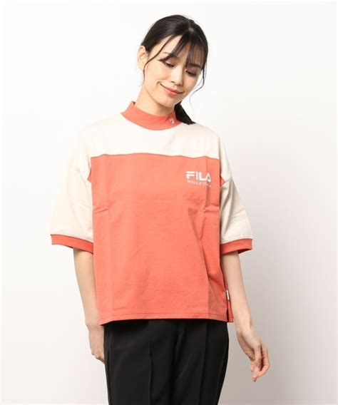 Fila（フィラ）の「【fila】切替ハイネックtシャツ／「人気インフルエンサーねおさん着用」（tシャツカットソー）」 Wear