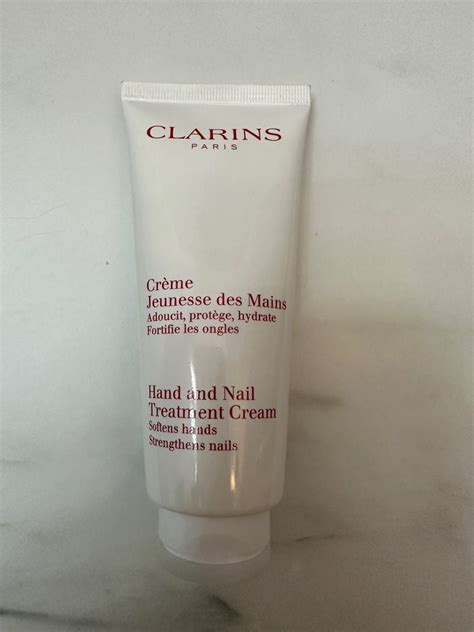 Clarins Hand And Nail Treatment Cream Authentic Softens Hands