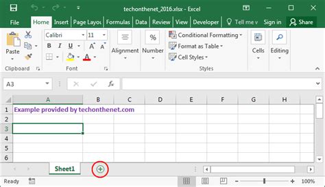 Excel Worksheets