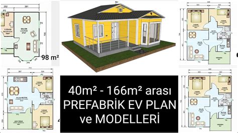 Tek Katli Prefabr K Ev Plan Ve Modeller K Y Ev Plan Ve Modeller