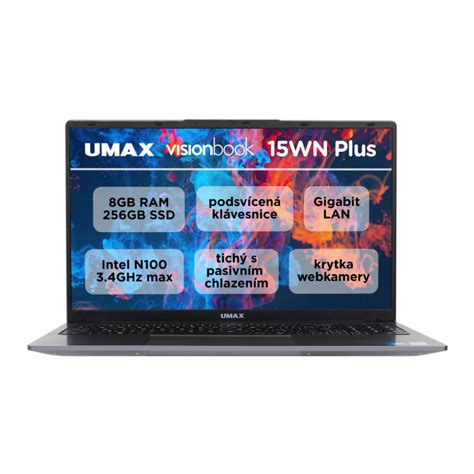 UMAX VisionBook 15WN Plus UMAX Cz