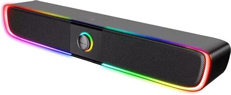 XTRIKE ME SK600 RGB Gaming Speaker Stereo Sound Bar USB Powered 3