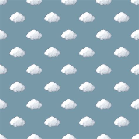 Papel Pintado Nubes Azul