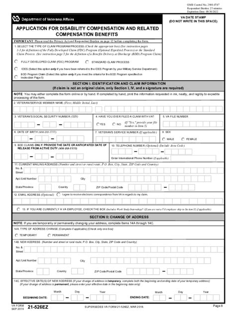 Disability Service Connection Fill And Sign Printable Template Online