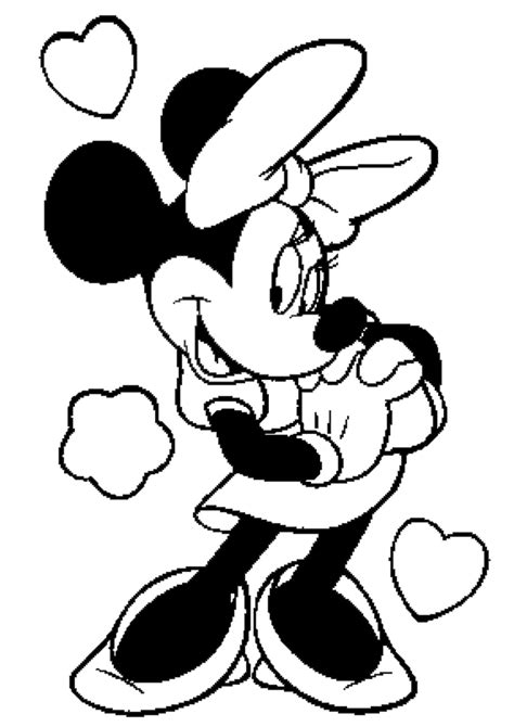 Disegni Da Colorare Di Topolino E Minnie Az Colorare