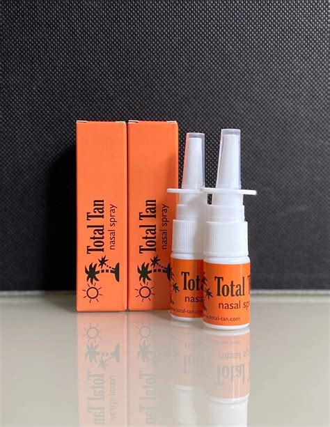 X Ml Total Tan Triple Strength Nasal Sprays Starter Kit