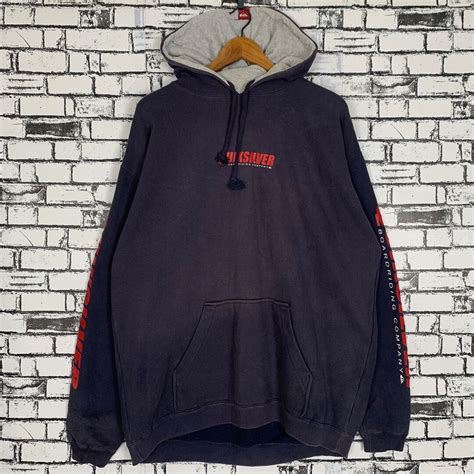 Quicksilver Boarding Company Hoodie Etsy