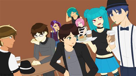 Group Hangout By Melodyariatune On Deviantart