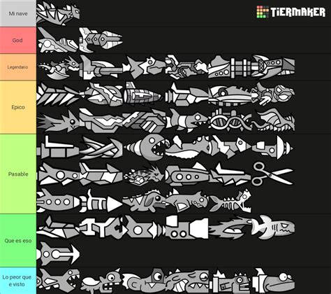 Geometry Dash Ships Tier List Community Rankings Tiermaker