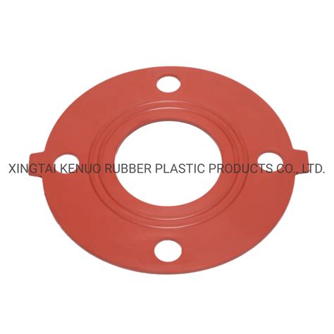 Deson Acid And Oil Resistant Silicone Flange Gasket With 3m Adhesive