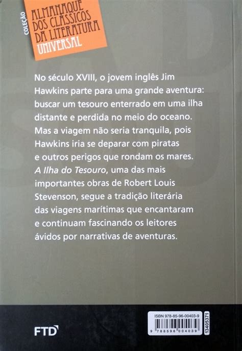 A Ilha Do Tesouro Col Almanaque Dos Clássicos Da Literatura Universal