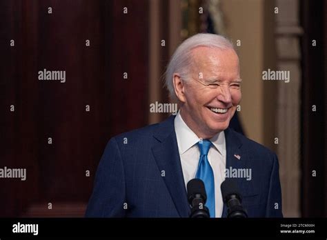 El Presidente De Los Estados Unidos Joe Biden Hace Declaraciones En