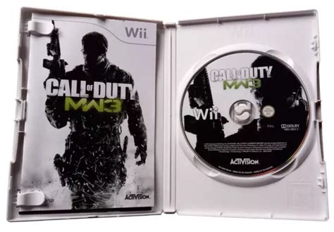 Jeu Nintendo Wii Call Of Duty Modern Warfare Notice Eur