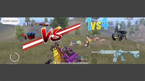 Android Game 1vs4 Khatarnak M416 Squad Erangle Match Bgmi Chicken