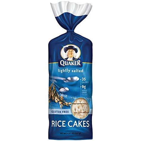 豊富なギフト Quaker Lightly Salted Rice Cakes 447 Oz クエーカー ライスケーキ ライトソルト味