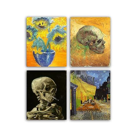 Buy Enk Design Set Of Vincent Van Gogh Fine Art Prints Van Gogh