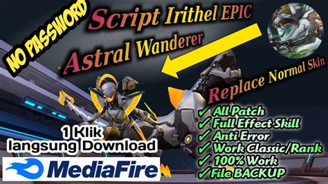 Script Irithel Astral Wanderer Replace Normal Skin Full Effect Skill No