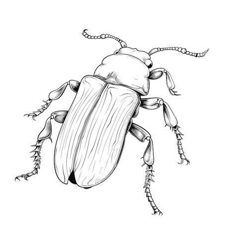 Premium Vector Hand Drawn Sketch Atlas Beetle Illustration