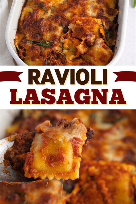 Easy Ravioli Lasagna Recipe Insanely Good