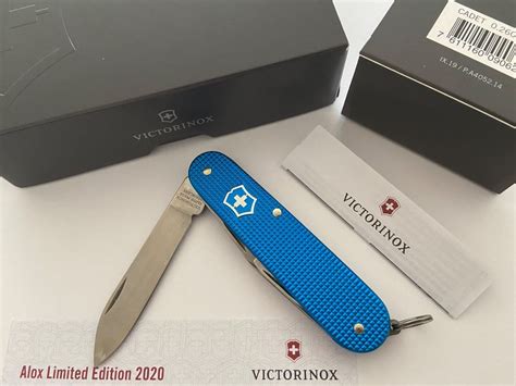 Victorinox Alox Cadet L Acqua Blau Limited Sammler Kaufen Auf