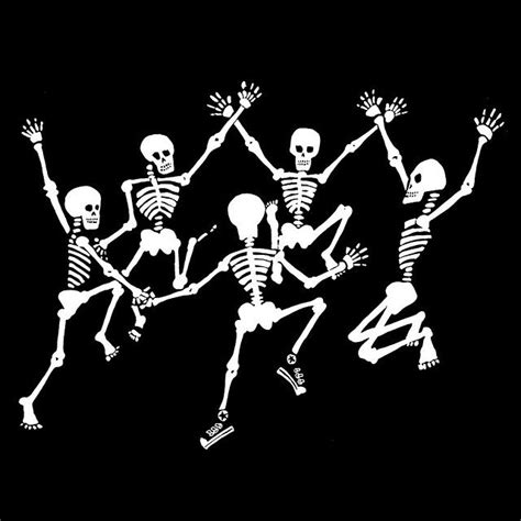 Dancing Skeletons Skeleton Art Skull Wallpaper Skeleton Artwork