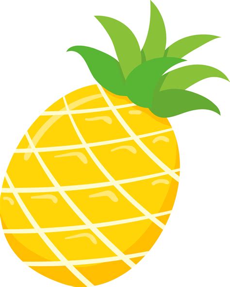 Pineapple Fruit Illustration Cartoon 9597663 PNG