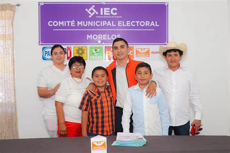 CARLOS FERRÁEZ SE REGISTRA COMO CANDIDATO DE MOVIMIENTO CIUDADANO A LA