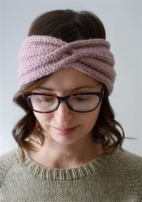 Cable Twist Headband Pattern