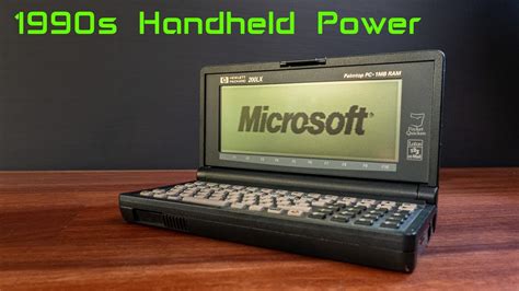 The Legend Of The Hp Palmtop Computer Youtube