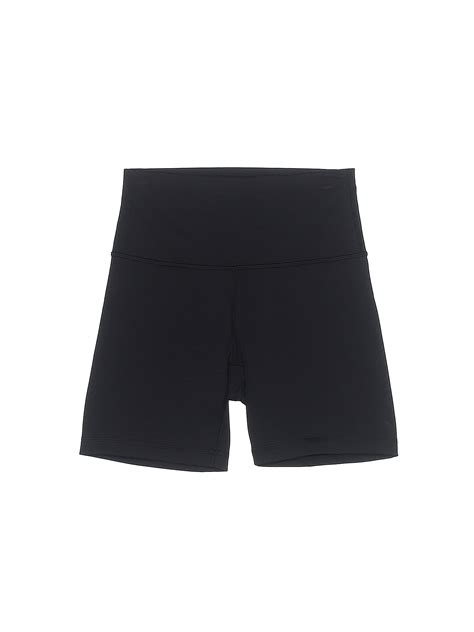 Lululemon Athletica Solid Black Athletic Shorts Size 4 40 Off ThredUp