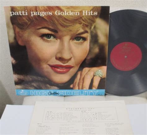 Yahoo オークション PATTI PAGE S GOLDEN HITS 国内ペラ盤 MERCUR