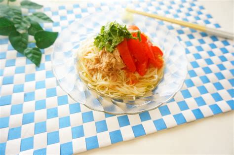 トマト＆ツナのぶっかけそうめん By Tommy 0304 【クックパッド】 簡単おいしいみんなのレシピが395万品