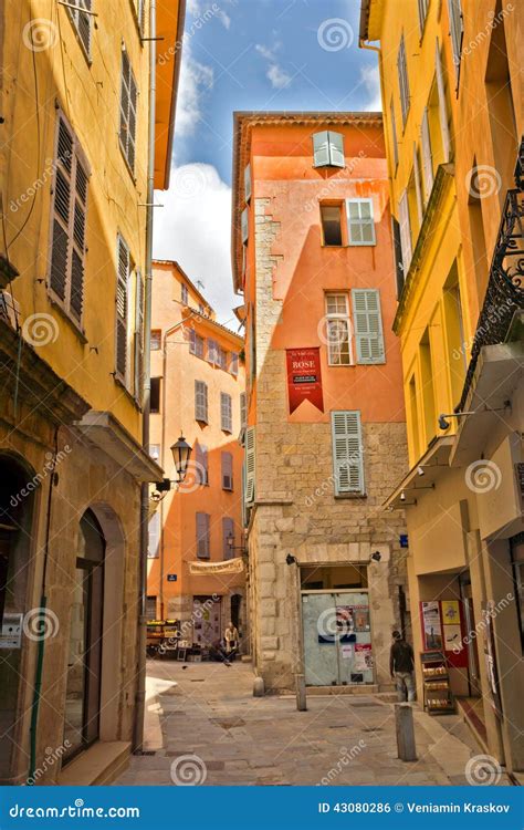 Grasse Architecture Of Grasse Town Editorial Photo Image Of Palms Historic 43080286