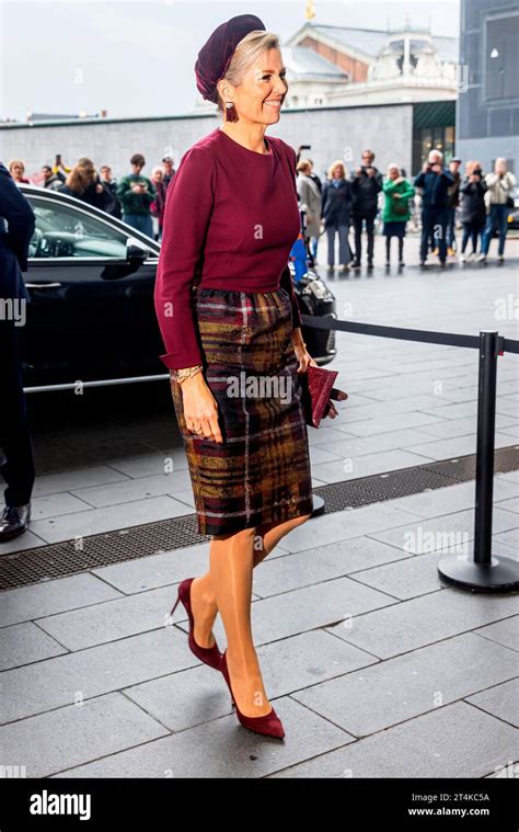 AMSTERDAM Queen MÃxima of The Netherlands attends the award ceremony