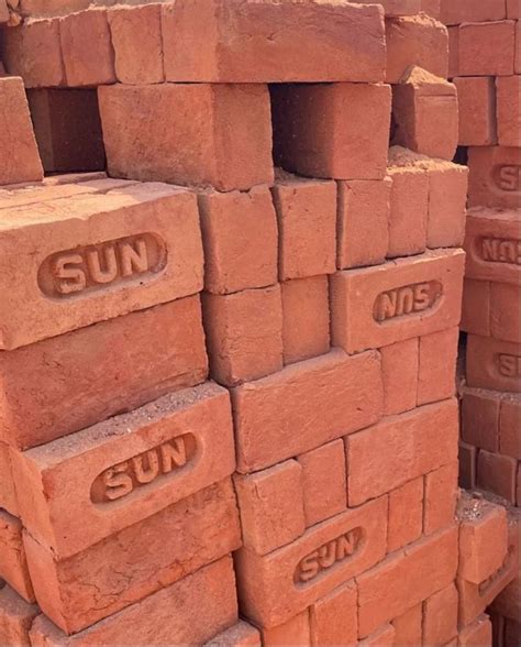 Rectangular Red Clay Brick At Rs 6 5 Red Clay Bricks In Vadodara ID