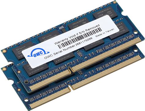 8GB OWC 1066MHz DDR3 SO DIMM Dual Channel Memory Kit 204 Pin 2 X 4GB