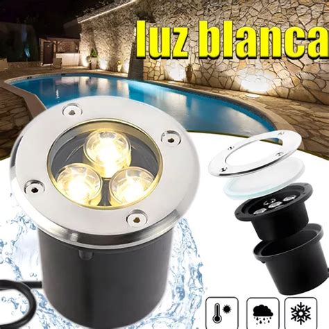 Spot Empotrable Para Piso Exterior Led Impermeable Mercadolibre