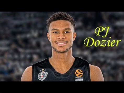 Pj Dozier Welcome To Kk Partizan Belgrade Pj Dozier Je Novi Kosarkas