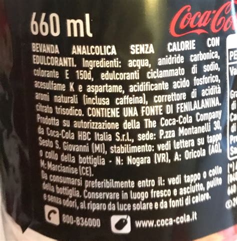 Coke Zero Nutrition Facts